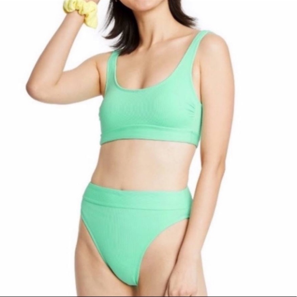 NWT Stoney Clover Lane x Target Ribbed Bikini Top - Picture 4 of 5